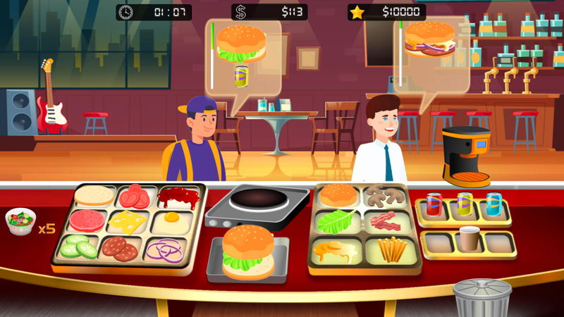 Burger Restaurant Simulator <span class="ext" style="background-color: #2a475e; color: #FFFFFF;">STEAM</span> <span class="ext ext_digital">digital</span> image 6