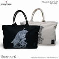 Elden Ring × Torch Torch Blaidd the Half-Wolf Zip Tote Bag (Black) thumbnail 2