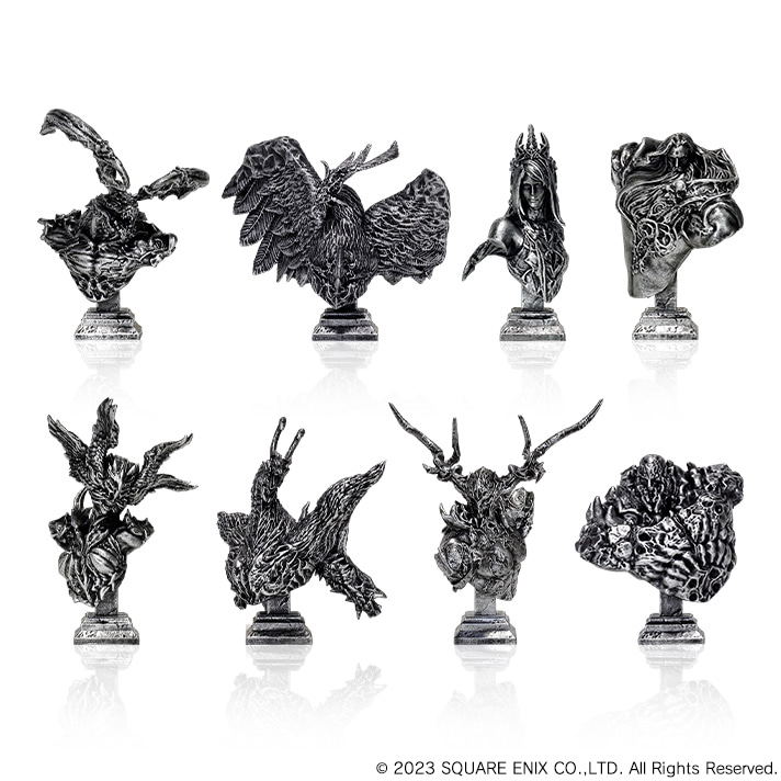 Final Fantasy XVI Summoned Beast Bust Figure: Odin image 2