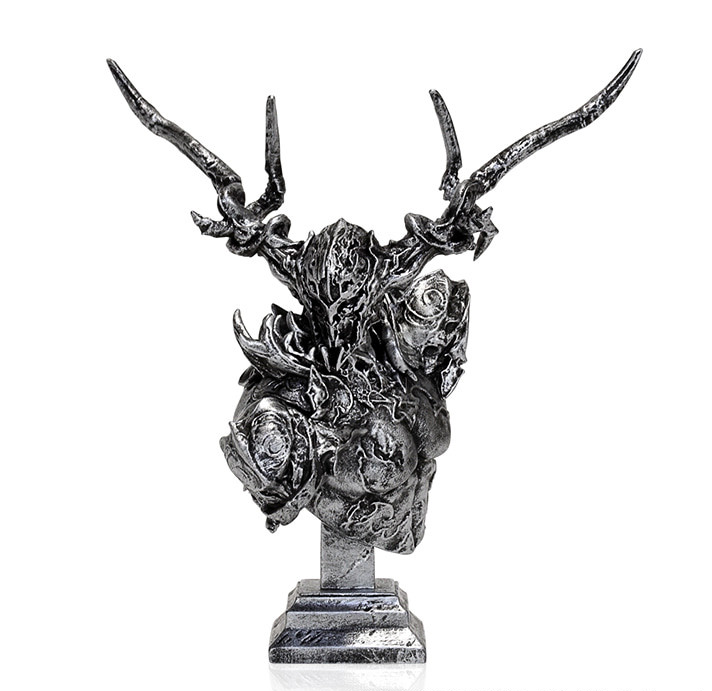 Final Fantasy XVI Summoned Beast Bust Figure: Odin Square Enix