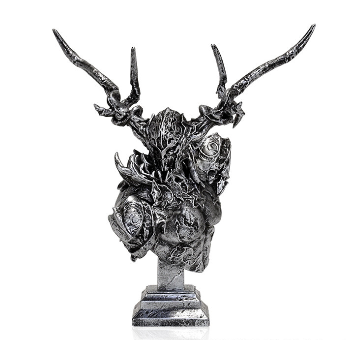 Final Fantasy XVI Summoned Beast Bust Figure: Odin image 1