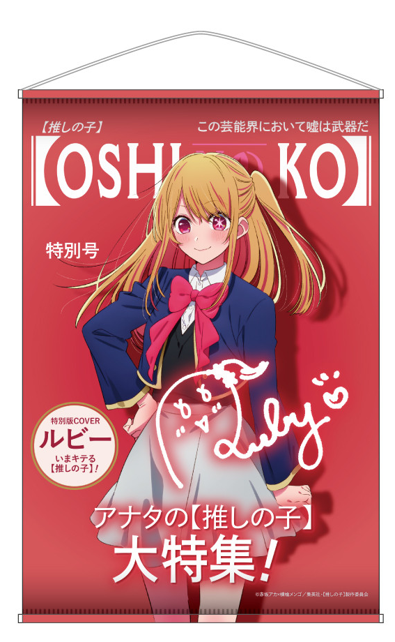 Oshi no Ko Theme B2 Tapestry Vol. 1 Ruby image 1