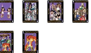Shaman King Kirakira Playing Cards