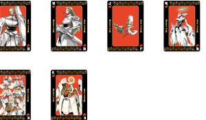 Shaman King Kirakira Playing Cards