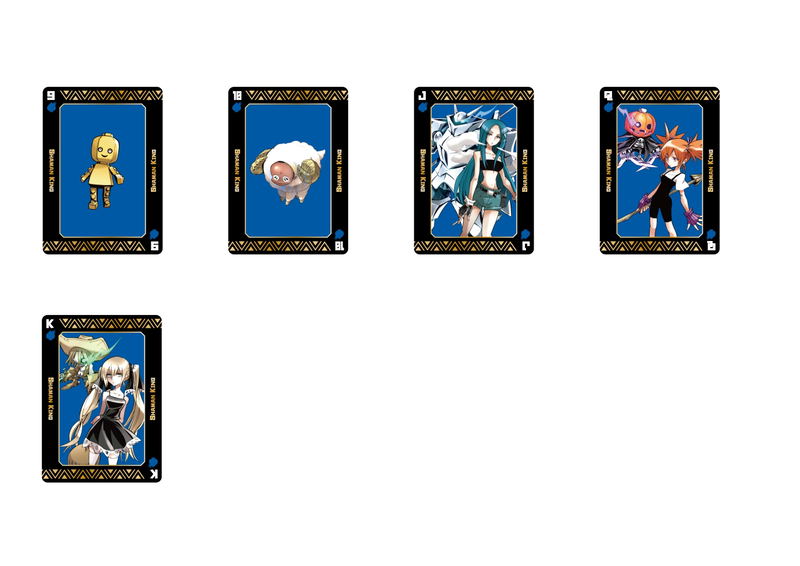 Shaman King Kirakira Playing Cards image 10