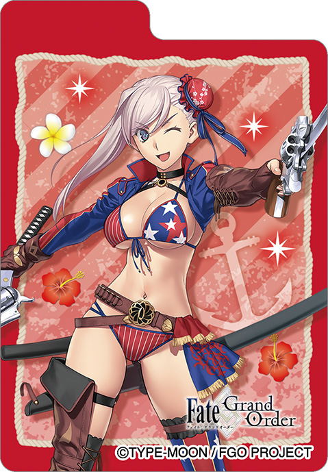Character Deck Case W Fate/Grand Order Berserker / Miyamoto Musashi image 3