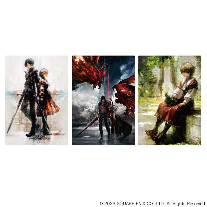 Final Fantasy XVI Art Illustration Clear Mat: Joshua Rosfield image 2