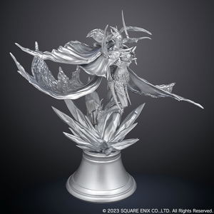 Final Fantasy XVI Summoned Beast Shiva Silver Ver. Diorama Figure