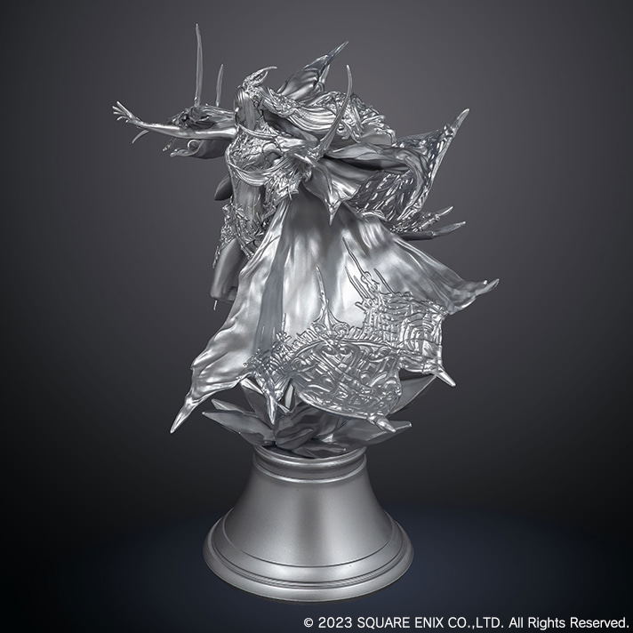 Final Fantasy XVI Summoned Beast Shiva Silver Ver. Diorama Figure image 3