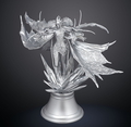 Final Fantasy XVI Summoned Beast Shiva Silver Ver. Diorama Figure thumbnail 1