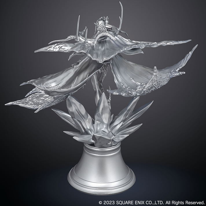 Final Fantasy XVI Summoned Beast Shiva Silver Ver. Diorama Figure image 4