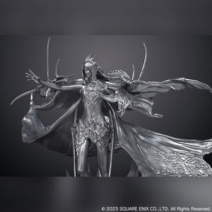 Final Fantasy XVI Summoned Beast Shiva Silver Ver. Diorama Figure