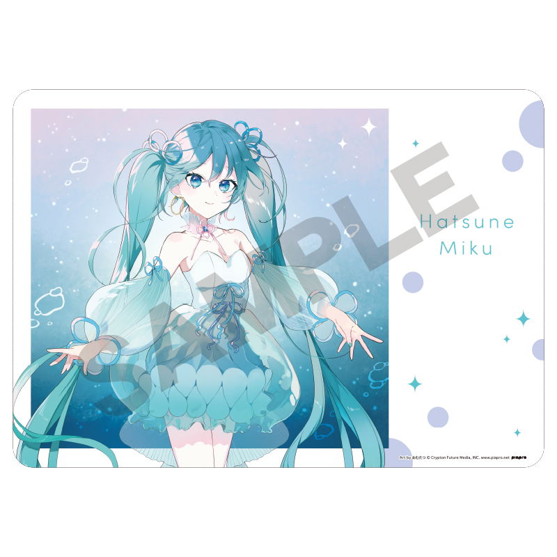 Hatsune Miku Rubber Mat Jellyfish Dress image 1
