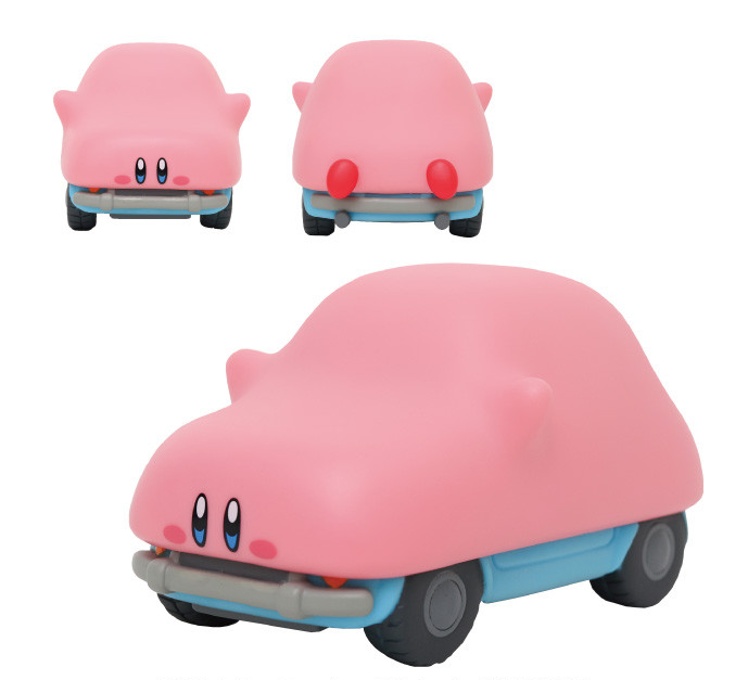 Kirby and the Forgotten Land Soft Vinyl Figure Collection Car Mouth Ensky