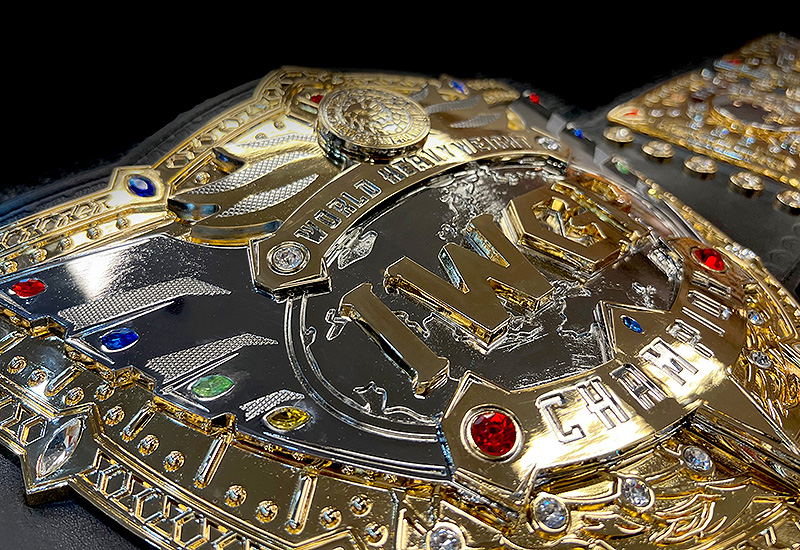 New Japan Pro-Wrestling IWGP World Heavyweight Championship Replica Belt image 3