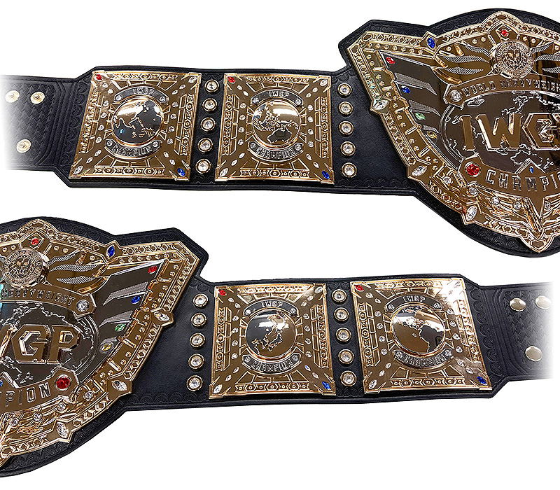 New Japan Pro-Wrestling IWGP World Heavyweight Championship Replica Belt image 4
