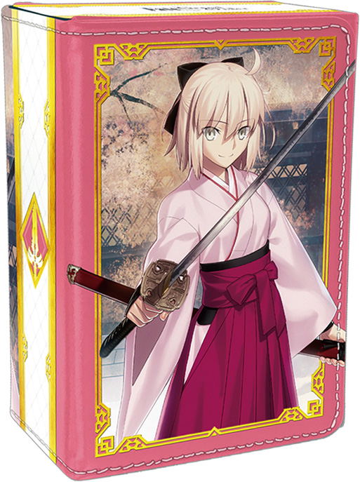 Synthetic Leather Deck Case W Fate/Grand Order Saber / Okita Souji image 1