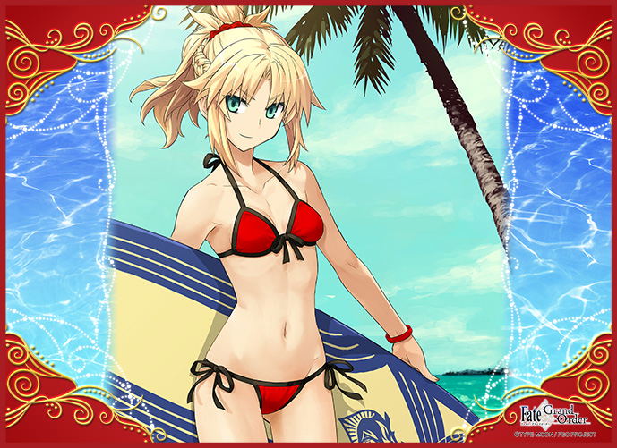 TCG Universal Play Mat Fate/Grand Order Rider / Mordred image 1