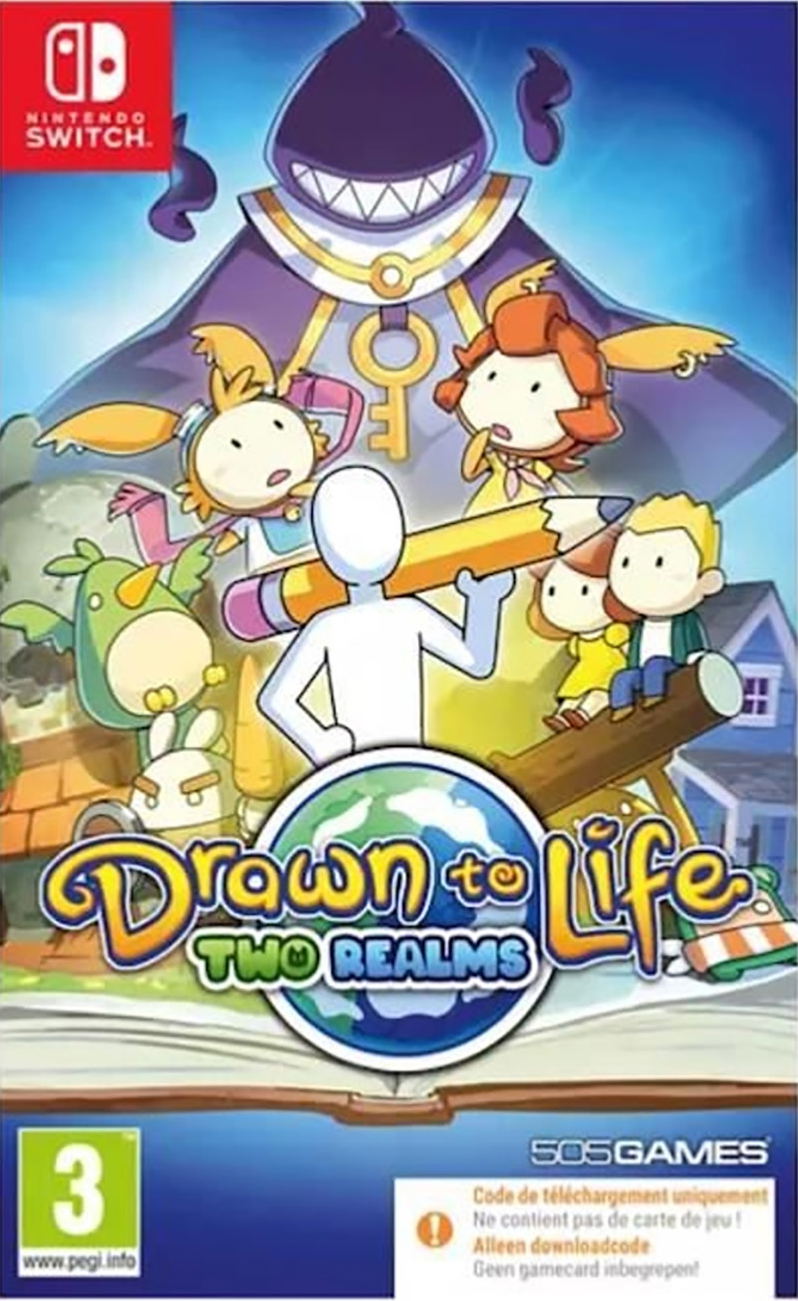 Drawn to Life: Two Realms (Code in a box) for Nintendo Switch