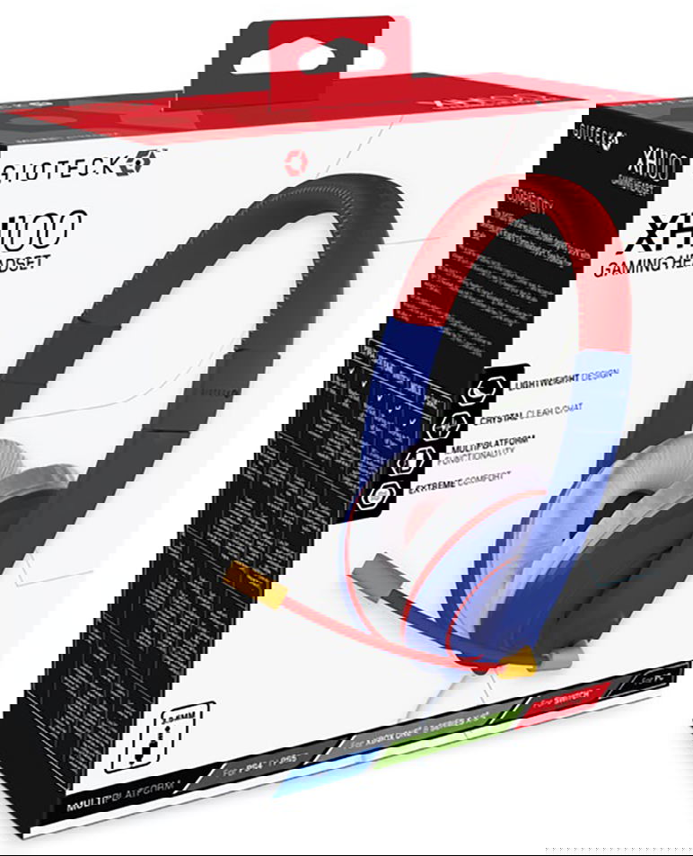 Gioteck XH-100 Stereo Gaming Headset for PS4 Xbox One Nintendo