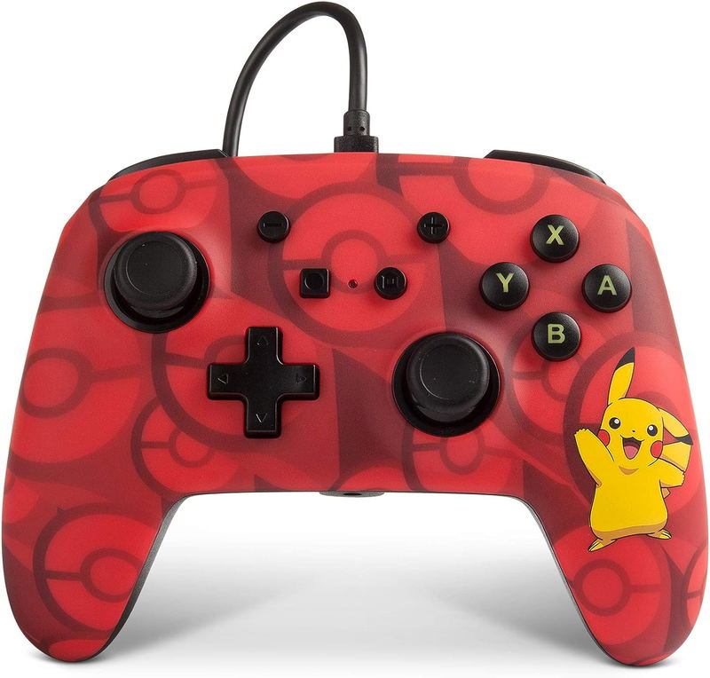 PowerA Enhanced Wired Controller for Nintendo Switch (Pikachu) image 1