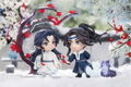 Qiang Jin Jiu Pre-Painted Figure: Shen Zechuan & Xiao Chiye Hong Mei Fu Xue Ver. thumbnail 8