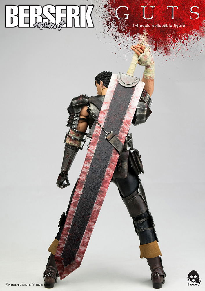 Berserk 1/6 Scale Articulated Figure: Guts (Black Swordsman) (Re-run) image 10