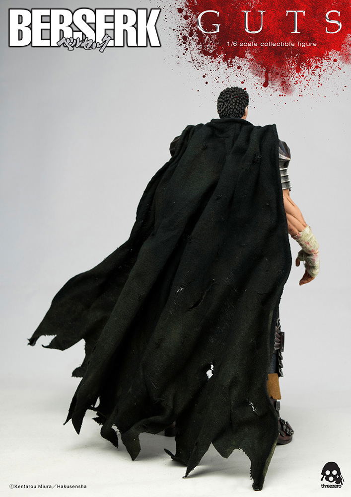 Berserk 1/6 Scale Articulated Figure: Guts (Black Swordsman) (Re-run) image 11