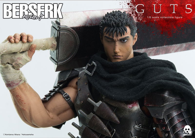 Berserk 1/6 Scale Articulated Figure: Guts (Black Swordsman) (Re-run) image 12