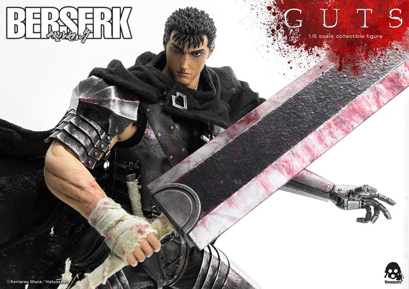 Berserk 1/6 Scale Articulated Figure: Guts (Black Swordsman) (Re-run) image 14