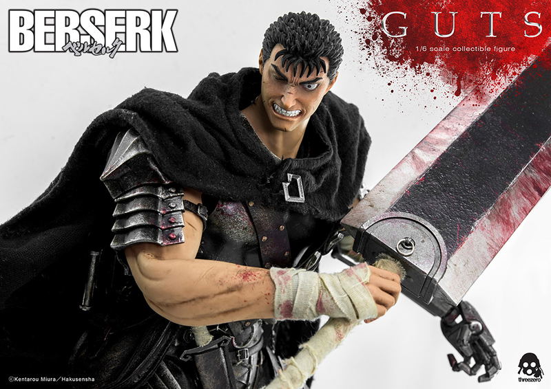 Berserk 1/6 Scale Articulated Figure: Guts (Black Swordsman) (Re-run) image 17