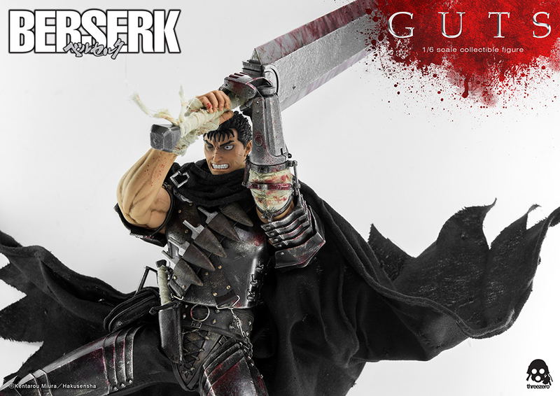 Berserk 1/6 Scale Articulated Figure: Guts (Black Swordsman) (Re-run) image 18