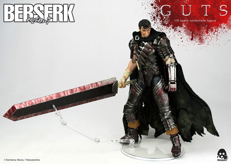 Berserk 1/6 Scale Articulated Figure: Guts (Black Swordsman) (Re-run) image 19