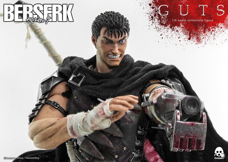 Berserk 1/6 Scale Articulated Figure: Guts (Black Swordsman) (Re-run) image 21