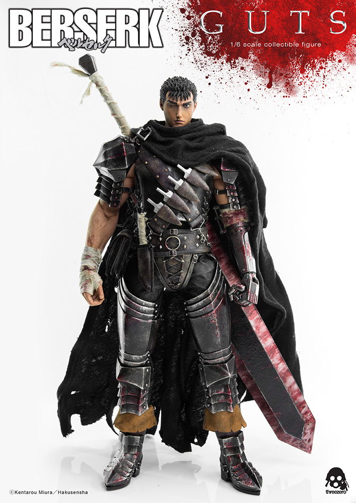 Berserk 1/6 Scale Articulated Figure: Guts (Black Swordsman) (Re-run) image 3