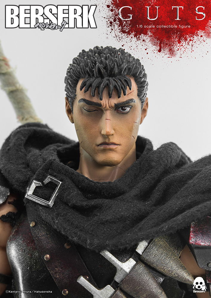 Berserk 1/6 Scale Articulated Figure: Guts (Black Swordsman) (Re-run) image 7