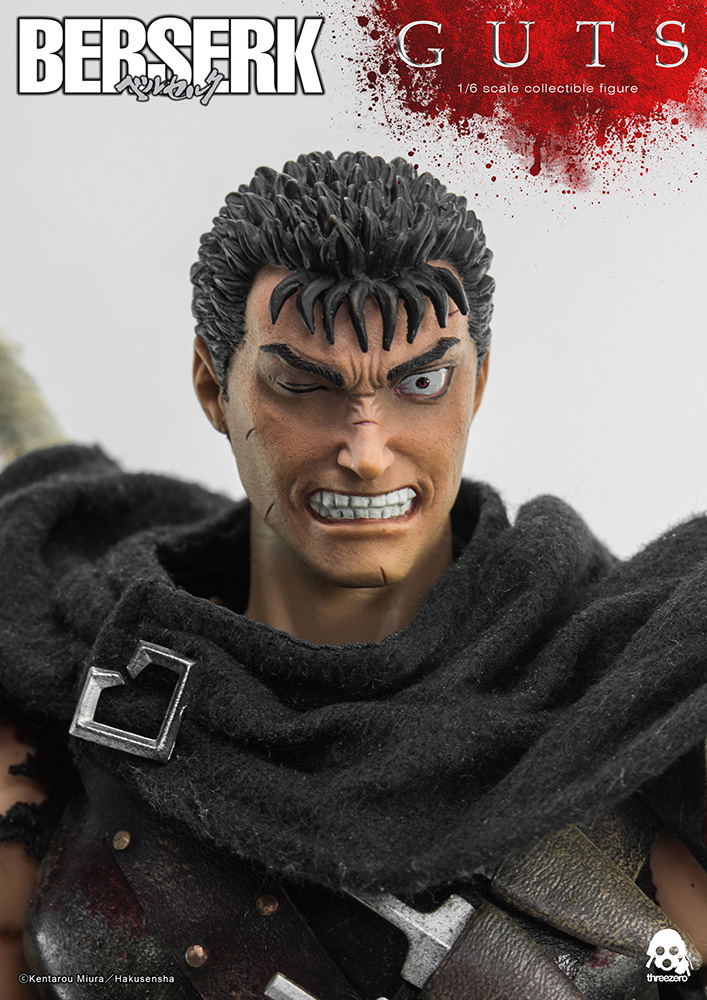 Berserk 1/6 Scale Articulated Figure: Guts (Black Swordsman) (Re