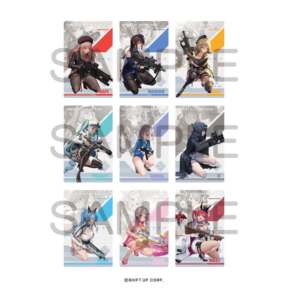 Goddess Of Victory: Nikke Gun Girl Metal Card Collection (Box of 10 Packs) (Re-run)