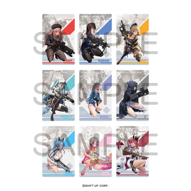 Goddess Of Victory: Nikke Gun Girl Metal Card Collection (Box of 10 Packs) (Re-run) image 2