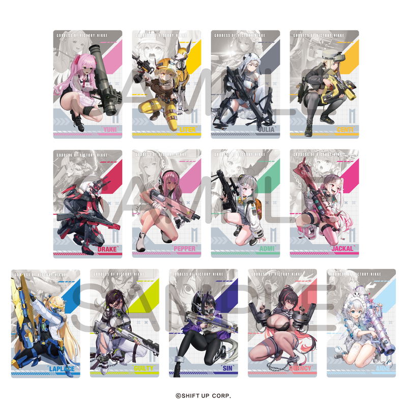 Goddess Of Victory: Nikke Gun Girl Metal Card Collection (Box of 10 Packs) (Re-run) image 3
