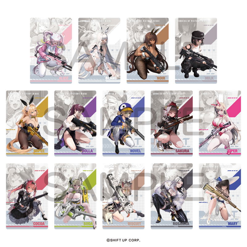 Goddess Of Victory: Nikke Gun Girl Metal Card Collection (Box of 10 Packs) (Re-run) image 4