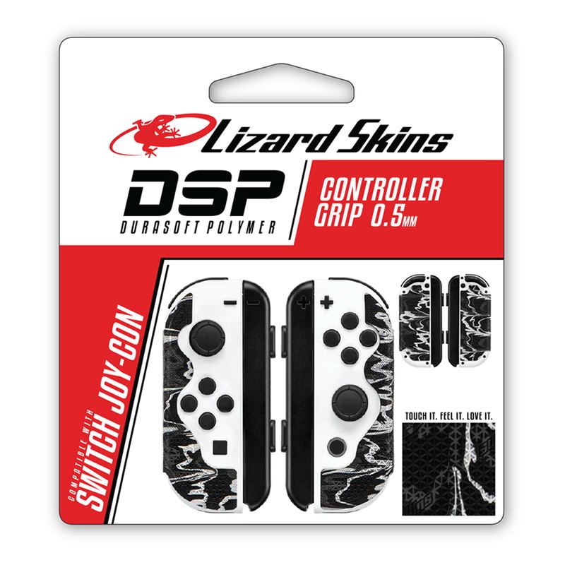 Lizard Skins DSP Controller Grip for Nintendo Switch (Black Camo) image 1