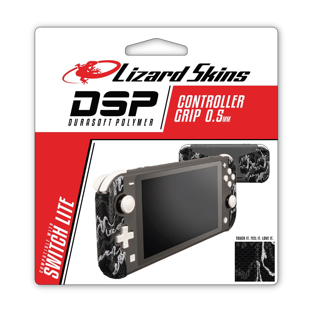 Lizard Skins DSP Controller Grip for Nintendo Switch Lite (Black Camo ...