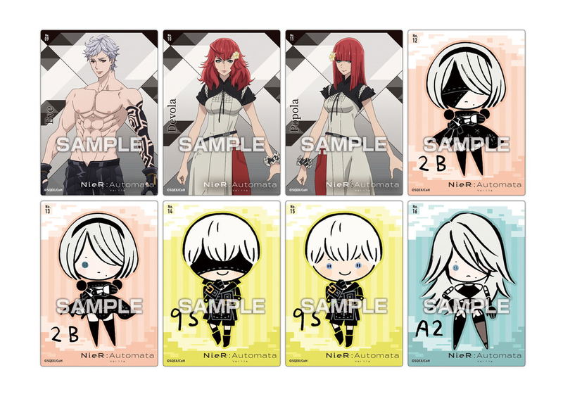 NieR:Automata Ver1.1a Clear Card Collection (Set of 16 Pieces) image 3