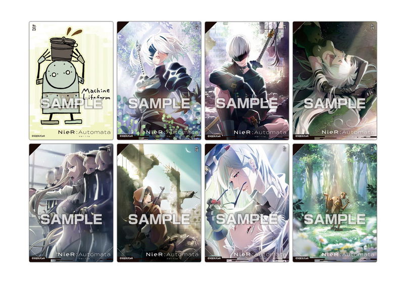 NieR:Automata Ver1.1a Clear Card Collection (Set of 16 Pieces) image 5