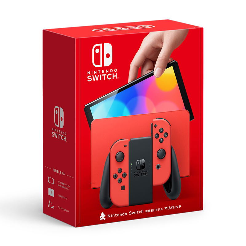 Nintendo Switch OLED Model [Mario Red Edition] (Limited Edition) image 1