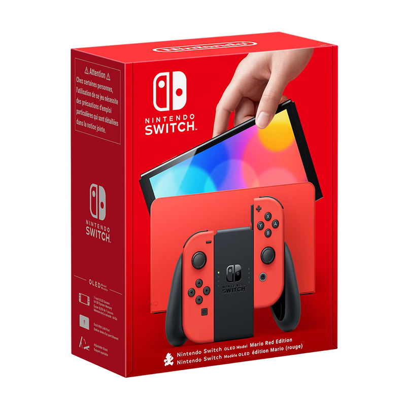 Nintendo Switch OLED Model [Mario Red Edition] (Limited Edition) image 1