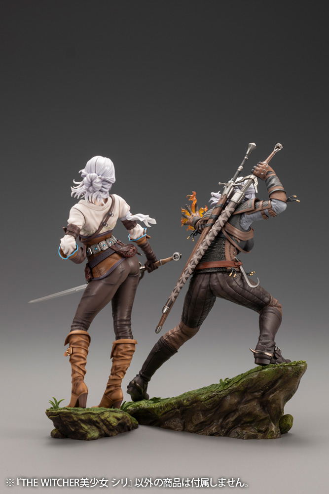 The Witcher 1/7 Scale Pre-Painted Figure: The Witcher Ciri Bishoujo Statue image 12