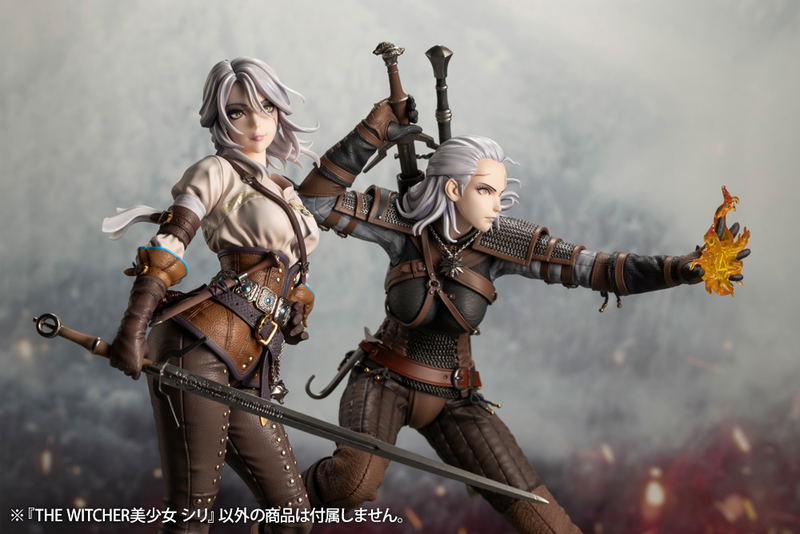 The Witcher 1/7 Scale Pre-Painted Figure: The Witcher Ciri Bishoujo Statue image 14