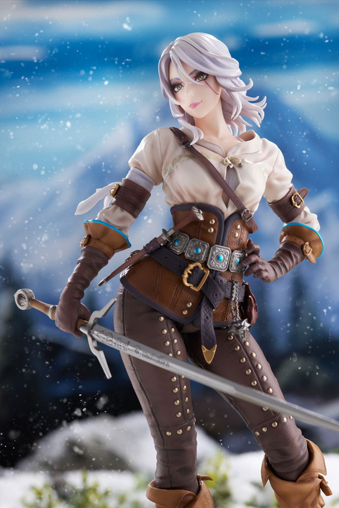 The Witcher 1/7 Scale Pre-Painted Figure: The Witcher Ciri Bishoujo Statue image 16